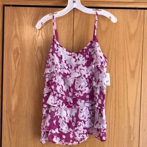 NWT NY&C Ruffle Tank